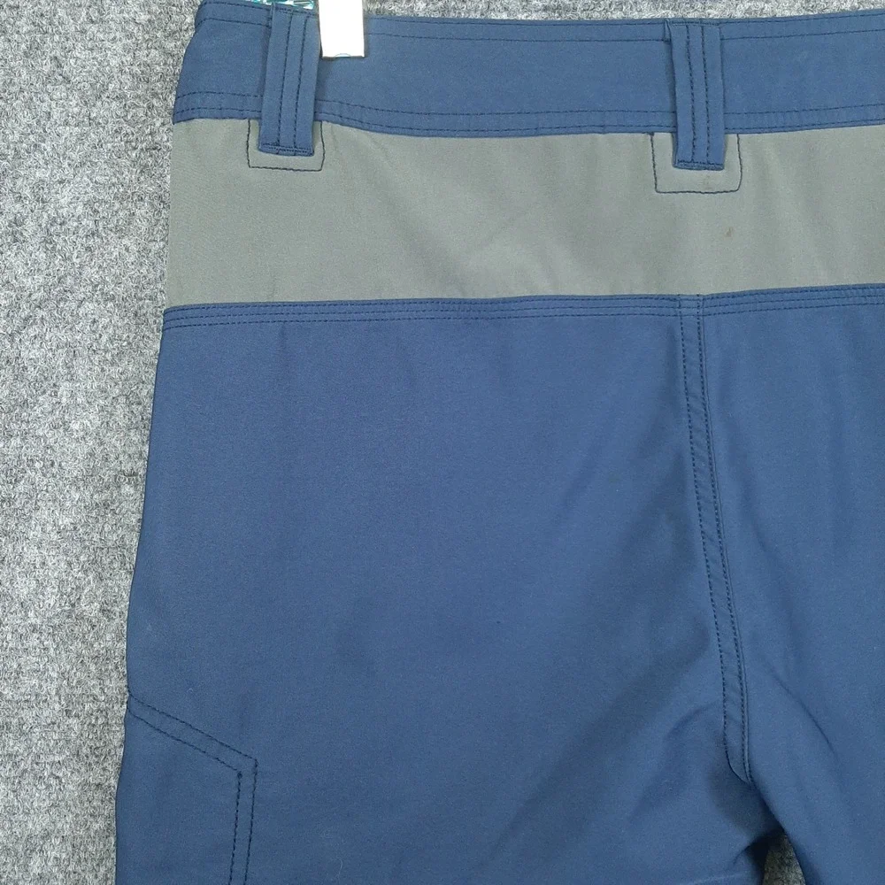The North Face Hiking Shorts CEZ8 34 Navy Blue Mens Outdoor Gorpcore Drawstring
